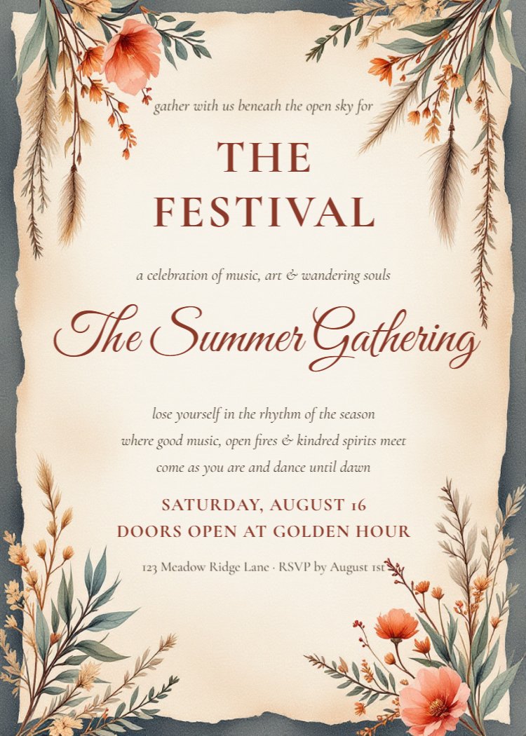 Bohemian Festival Chic