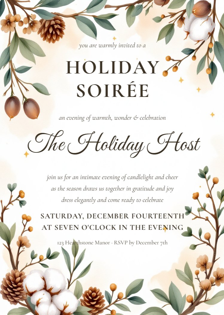 Woodland Luxe Holiday Gathering