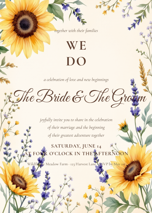 Wildflower Barn Wedding